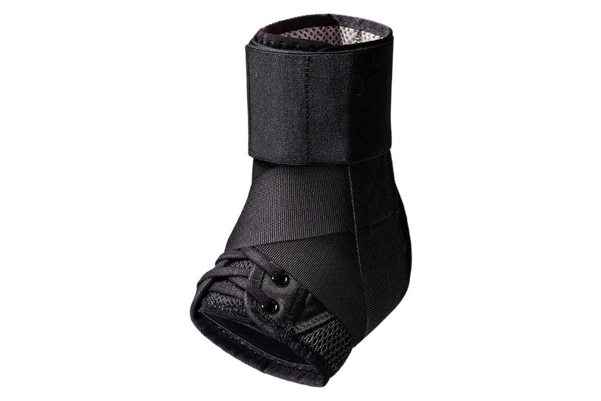 Adjustable Lace Up Ankle Brace Support for Sports Running Basketball - L
