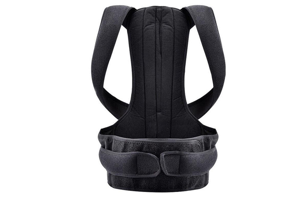 Adjustable Posture Corrector Full Back Shoulder Support Brace for Adults - S