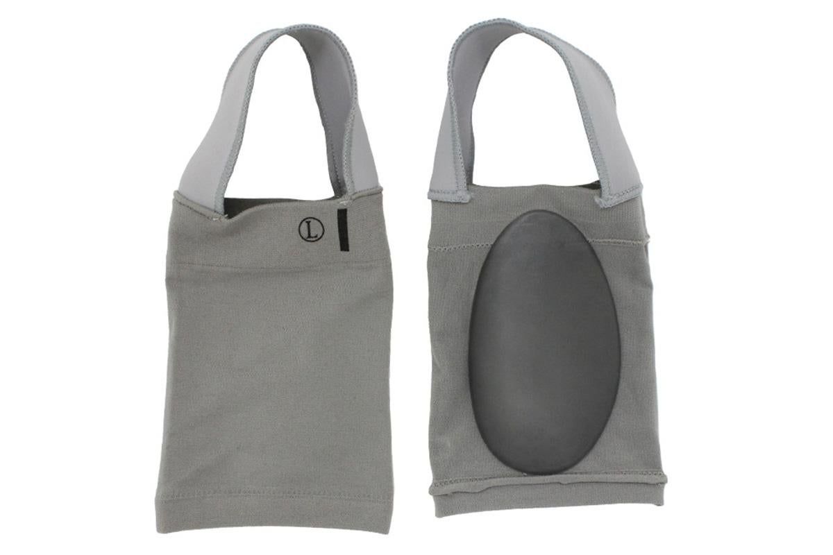 Arch Support Soft Pad Brace Sleeve Ankle Foot Wrap For Feet Flat - Grey