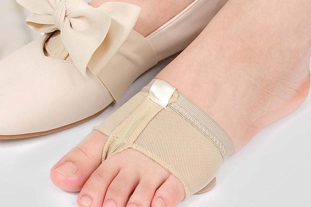 Foot Thongs Toe Undies Forefoot Shoes Ballet Dance Paws Pad Cover Half Lyrical - S