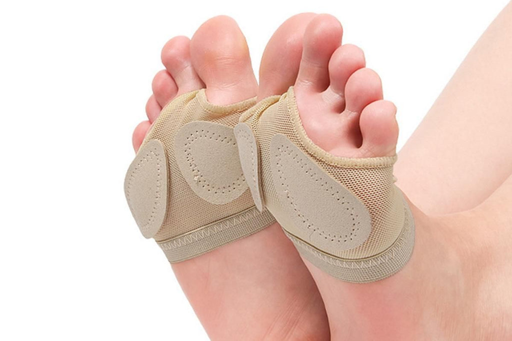 Foot Thongs Toe Undies Forefoot Shoes Ballet Dance Paws Pad Cover Half Lyrical - M