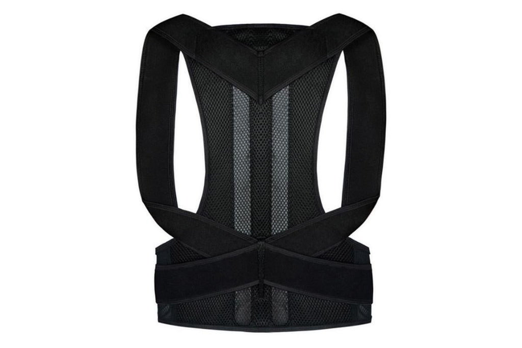 Hook and Loop Shoulder Support Brace Belt Back Posture Correctors -3XL