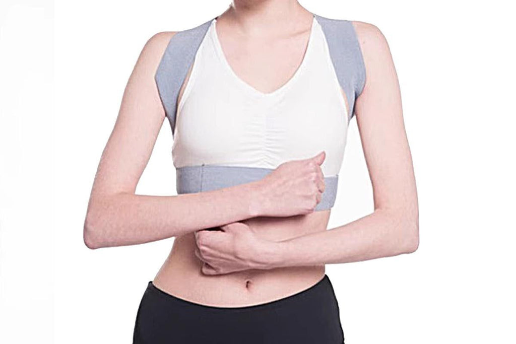 Posture Corrector for Women Adjustable Back Brace For Clavicle Shoulder Support and Providing Neck Shoulder -S