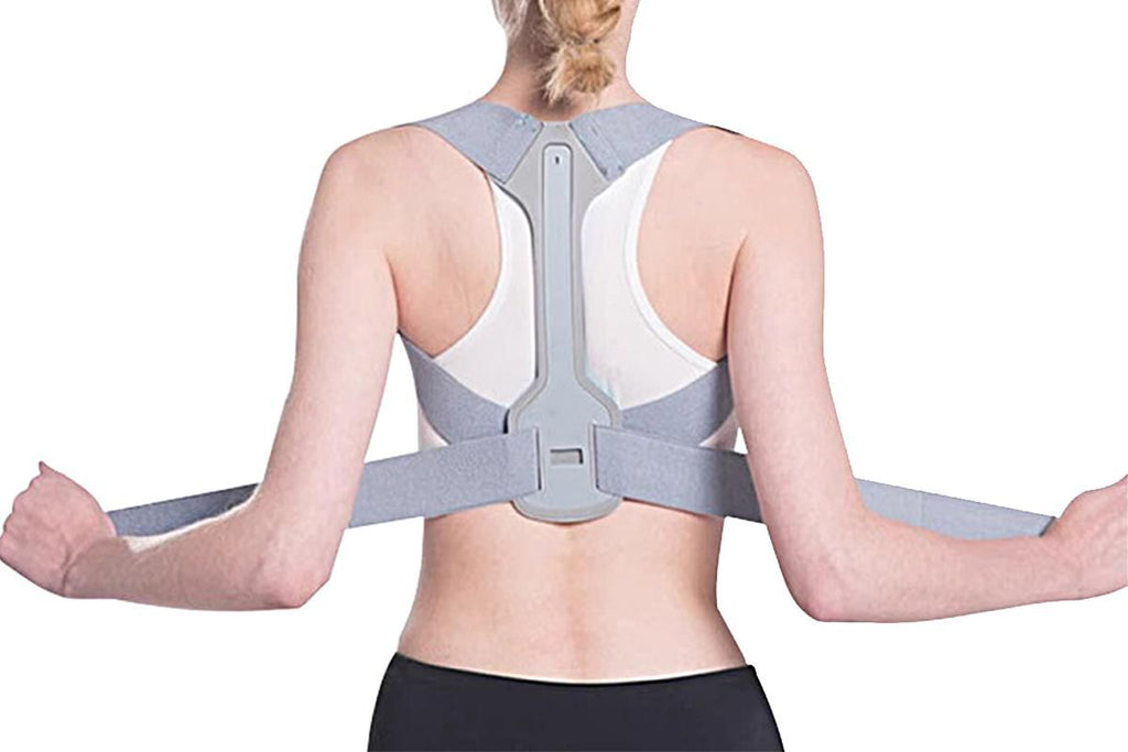 Posture Corrector for Women Adjustable Back Brace For Clavicle Shoulder Support and Providing Neck Shoulder -M