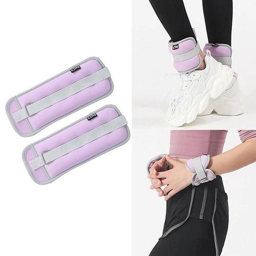 1KG Adjustable Ankle Weights Wrist Weight Bracelet Fitness Equipment Training 1 Pair
