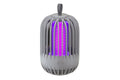 USB Electric Mosquito Killer Lamp Mosquito Zapper Trap Bug Zapper lectric Fly Traps Insect Pest Control for Home, Backyard, Patio, Camping, Fishing (Grey)