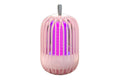 USB Electric Mosquito Killer Lamp Mosquito Zapper Trap Bug Zapper lectric Fly Traps Insect Pest Control for Home, Backyard, Patio, Camping, Fishing (Pink)