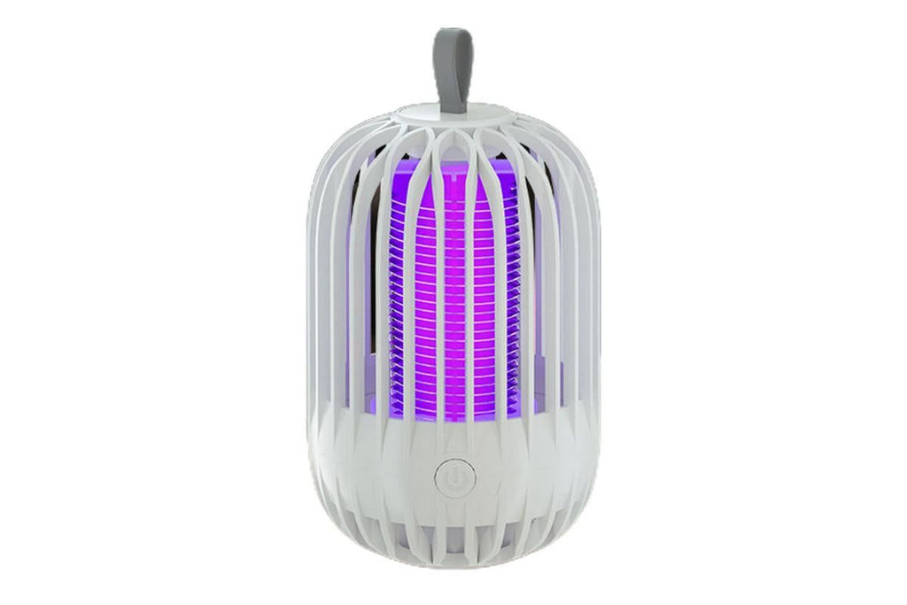 USB Electric Mosquito Killer Lamp Mosquito Zapper Trap Bug Zapper lectric Fly Traps Insect Pest Control for Home, Backyard, Patio, Camping, Fishing (Pink)