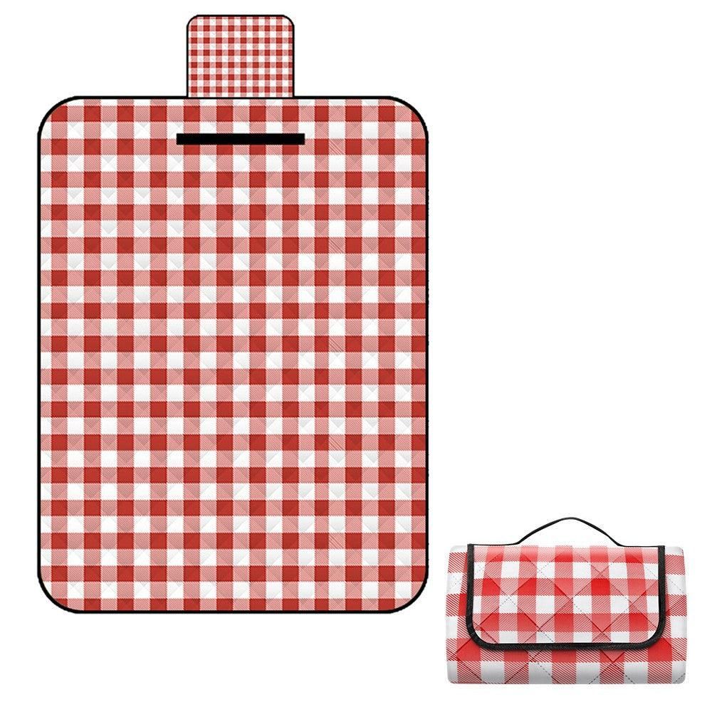 Foldable Picnic Mat Water-resistant Soft Camping Blanket Beach Outdoor Mat Yellow L