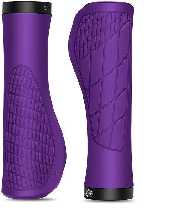 Bicycle Grips Mountain Bike 1 Pair Including Installation Tools Ergonomic - Brown Gripps Handlebar Grips Tape & Pads