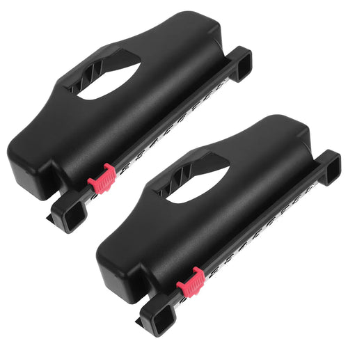 2Pcs Air Hockey Ice Hockey Table Scorekeepers Field Accessories Plastic Goal Counters Scoring Boxes - Black