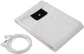 Bed Earthing Fitted Sheet AU Plug Grounding Connection Cord Conductive Mat Fiteed(White, Double 137x190cm+33cm)