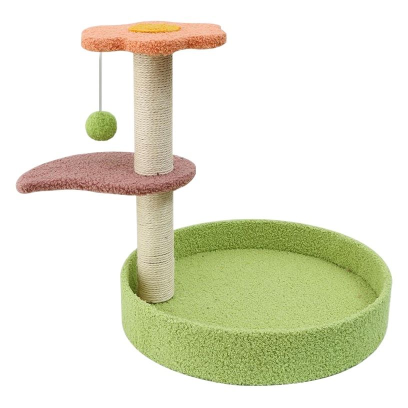 Mengyuanhao Cat Climbing Rack w/ Colorful Scratching... C04-color