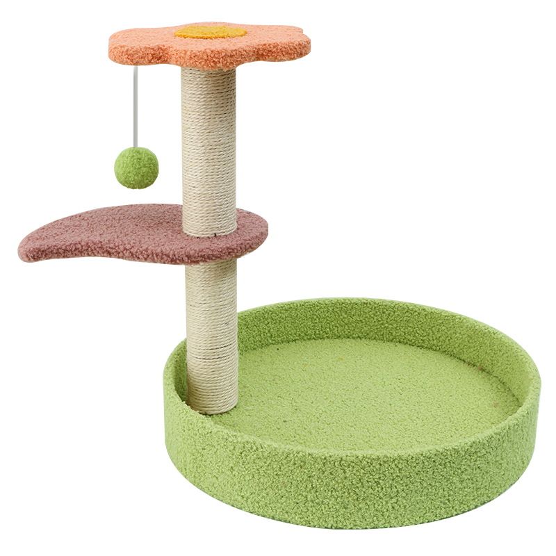 Mengyuanhao Cat Climbing Rack w/ Colorful Scratching... C04-color