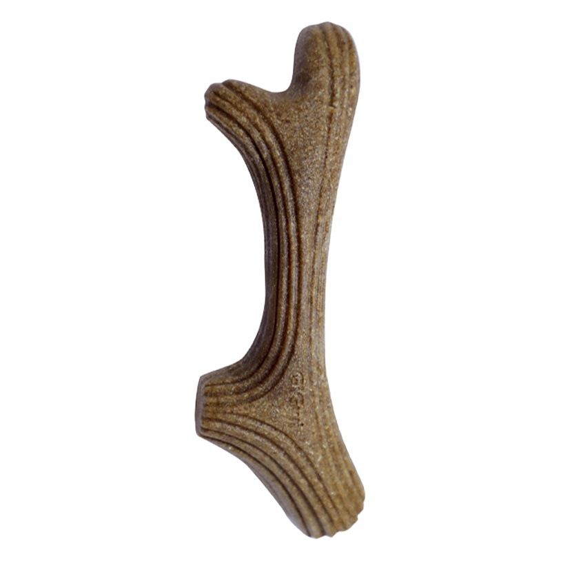Gigwi Dog Chew Toy Wood Antler Bite Resistant Medium