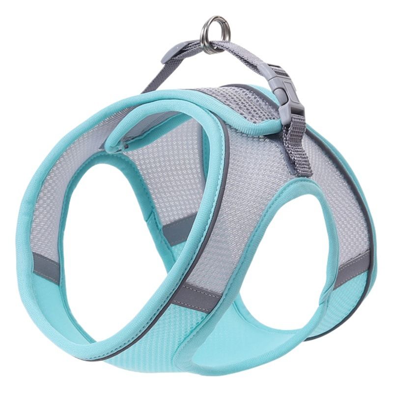 Pippi Dog Harness Polyester Breathable Mesh M Orange