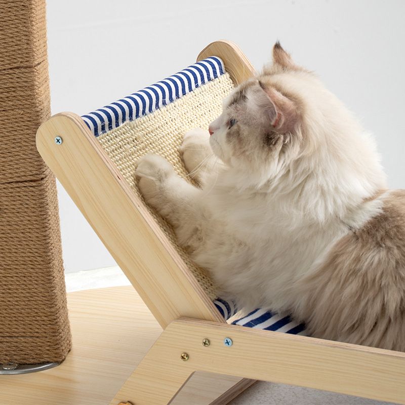 Lailey Cat Coconut Tree Climbing Frame Sisal Post Coconut Tree Tent Nest-Small House