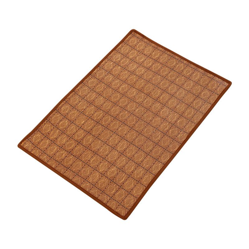Cute Rattan Pet Cooling Mat Dog Cat Mat surface pattern random 105*75cm