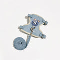 Adjustable Bear Chest Harness for Small Dogs and Cats Bear Blue S code is recommended below 1.00 kg-3.00 kg