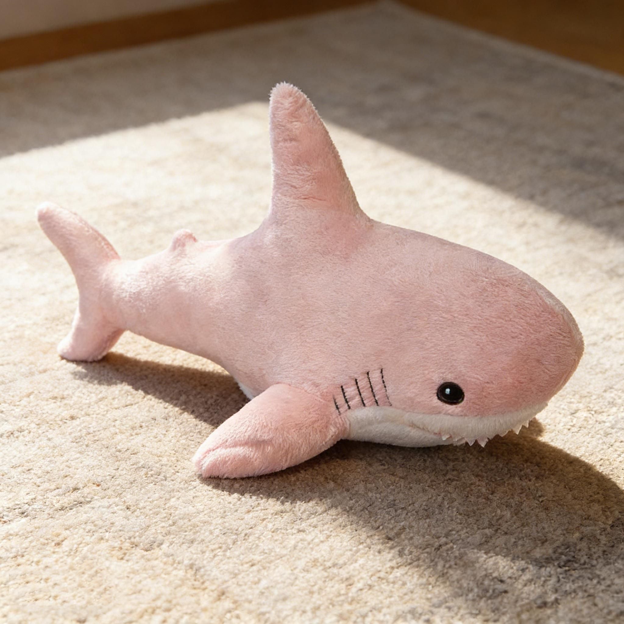 Adorable Shark Plush Toy for Pets and Kids – Soft, Cuddly Stuffed Animal Pillow in Multiple Colors, Perfect as a Couch Decor, Companion for Dogs, or Festival Gift (Colorful)