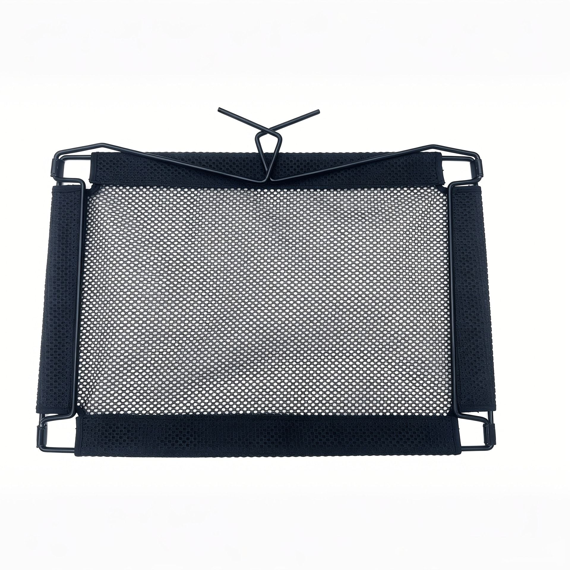 Hanging Cat Hammock for Radiator, Window, Balcony & Shelf – No-Drill Pet Bed with Breathable Mesh, Sturdy Metal Frame, and Raised Edges for Secure Lounging (Black)
