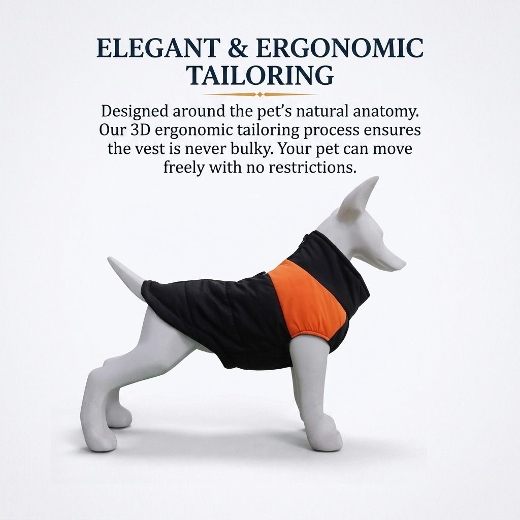 Winter Dog Ski Jacket with Waterproof and Windproof Polyester Shell, Thick PP Cotton Padding for Warmth, 3D Ergonomic Fit with D-Ring Leash Attachment, Ideal for Outdoor Walks and Snow Adventures (L, Rose)