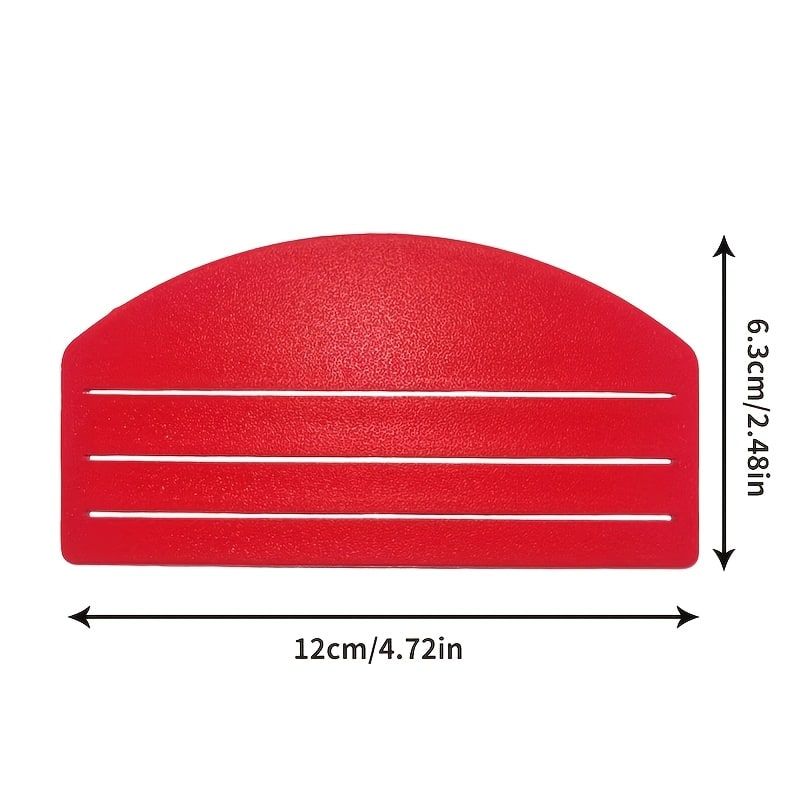 Pet Wet Food Pouch Scraper – Effortlessly squeeze every last bit of cat or dog wet food, paste, or puree from pouches without mess. Ideal for home feeding, this handy tool helps reduce waste and keeps hands clean during daily mealtime. (Red)