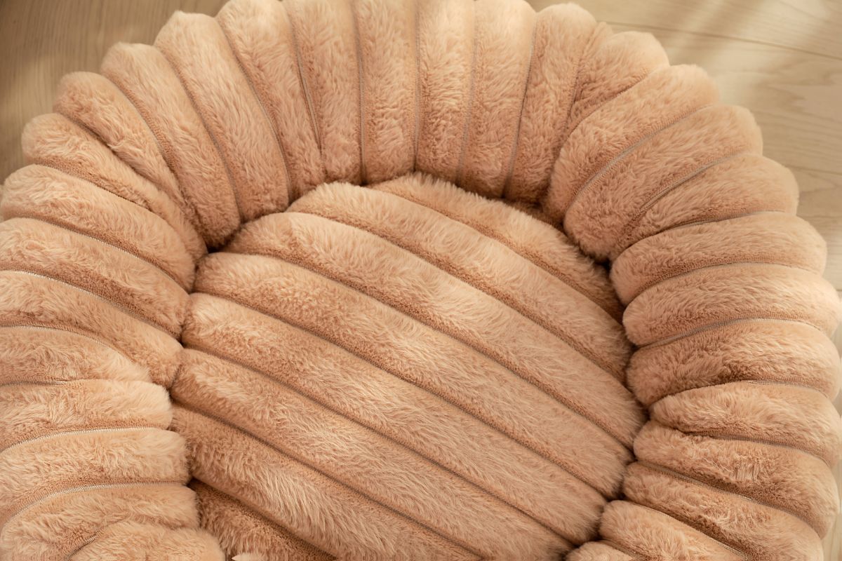 Pet Bed Dog Bed Cat Bed Small Dog Bed Medium Dog Bed Plush Pet Bed All-Season - Black - Size 40-20-15