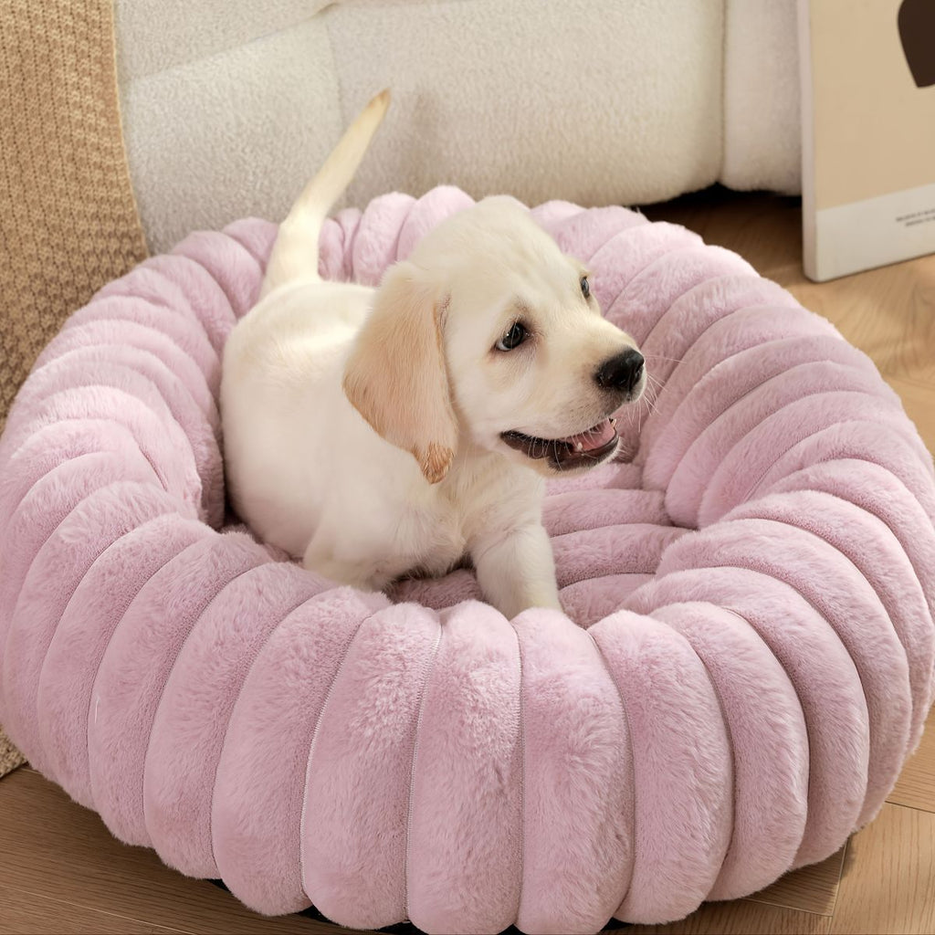 Pet Bed Dog Bed Cat Bed Small Dog Bed Medium Dog Bed Plush Pet Bed All-Season - Pink - Size 50-20-20