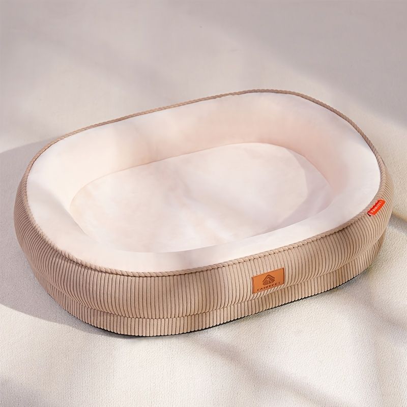 Pet Bed Dog Bed Cat Bed All-Season Washable Dog Bed Small Dog Bed Medium Dog - Gray - Size XL90-75-12