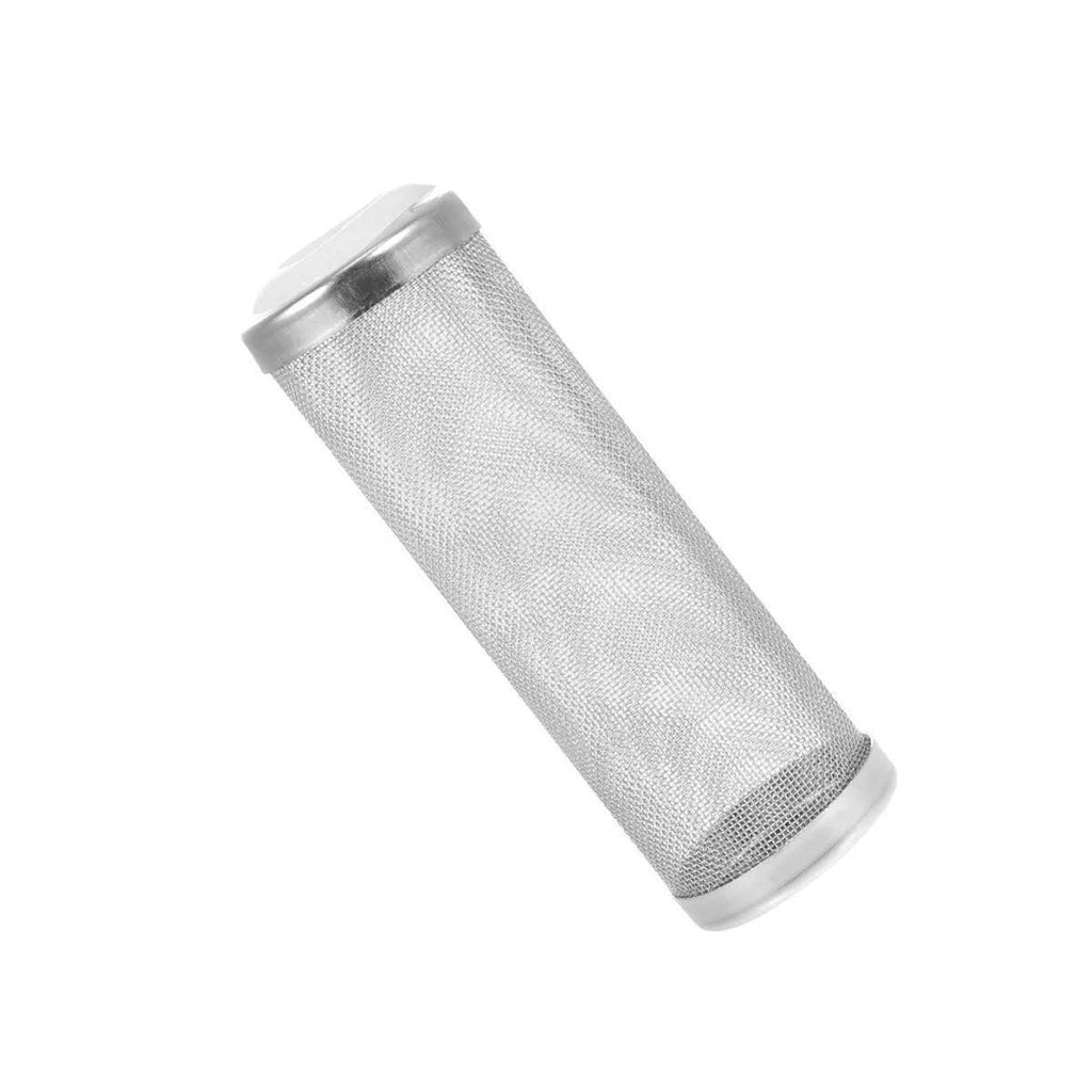 4x Stainless Steel Shrimp Filter Guard Aquarium Intake Protector Fish Safe Mesh - Black-4PCS (12mm)