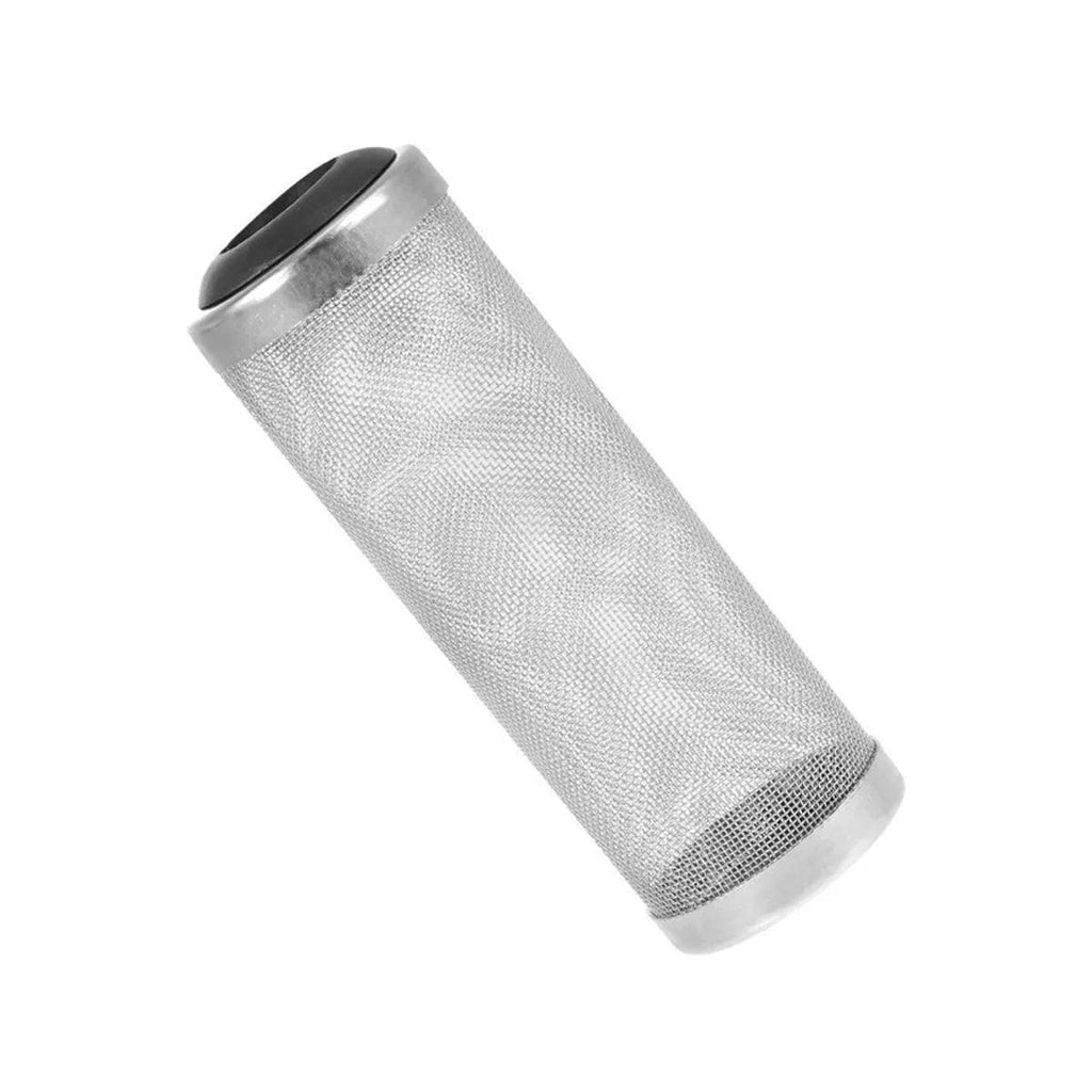 4x Stainless Steel Shrimp Filter Guard Aquarium Intake Protector Fish Safe Mesh - Black-4PCS (12mm)