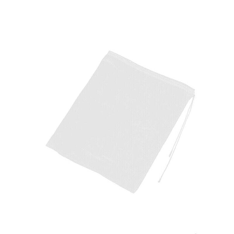 Micron Reusable Nylon Fine Mesh Food Strainer Filter Bag For Nut Milk Coffee - 45*60CM