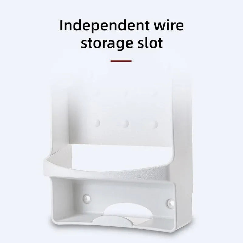 Iron Stand Double Hook Storage Rack Hanging Iron Holder for Home Organisation - Black