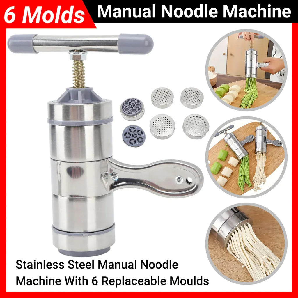 Kitchen Manual Noodle Press Noodle Machine Household Pasta Maker Dough Roller