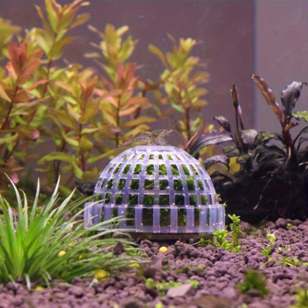 3pcs Aquarium Plastic Moss Ball Fish Decoration Aquatic Plant Accessories