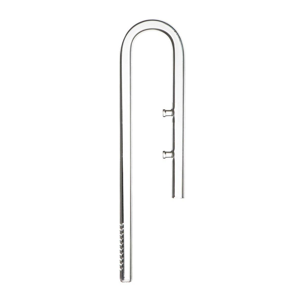 Aquarium Glass Inlet Outlet Pipe Fish Tank Filter Oil Film Remover Plant Holder - Lily inlet-16mm