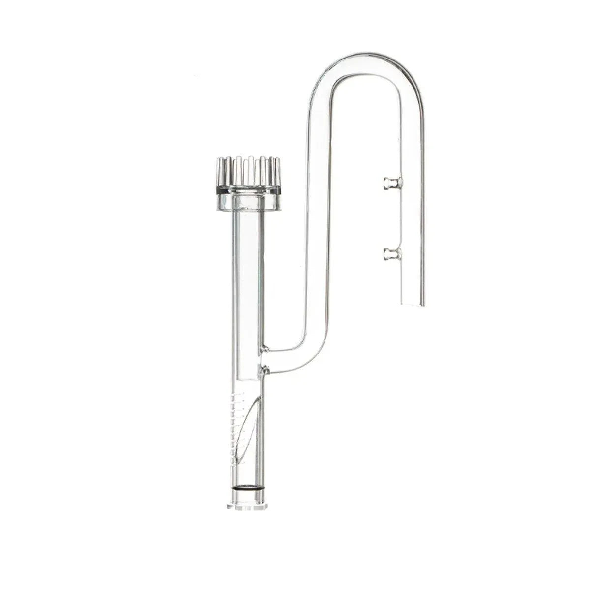 Aquarium Glass Inlet Outlet Pipe Fish Tank Filter Oil Film Remover Plant Holder - Oil removal inlet-12mm