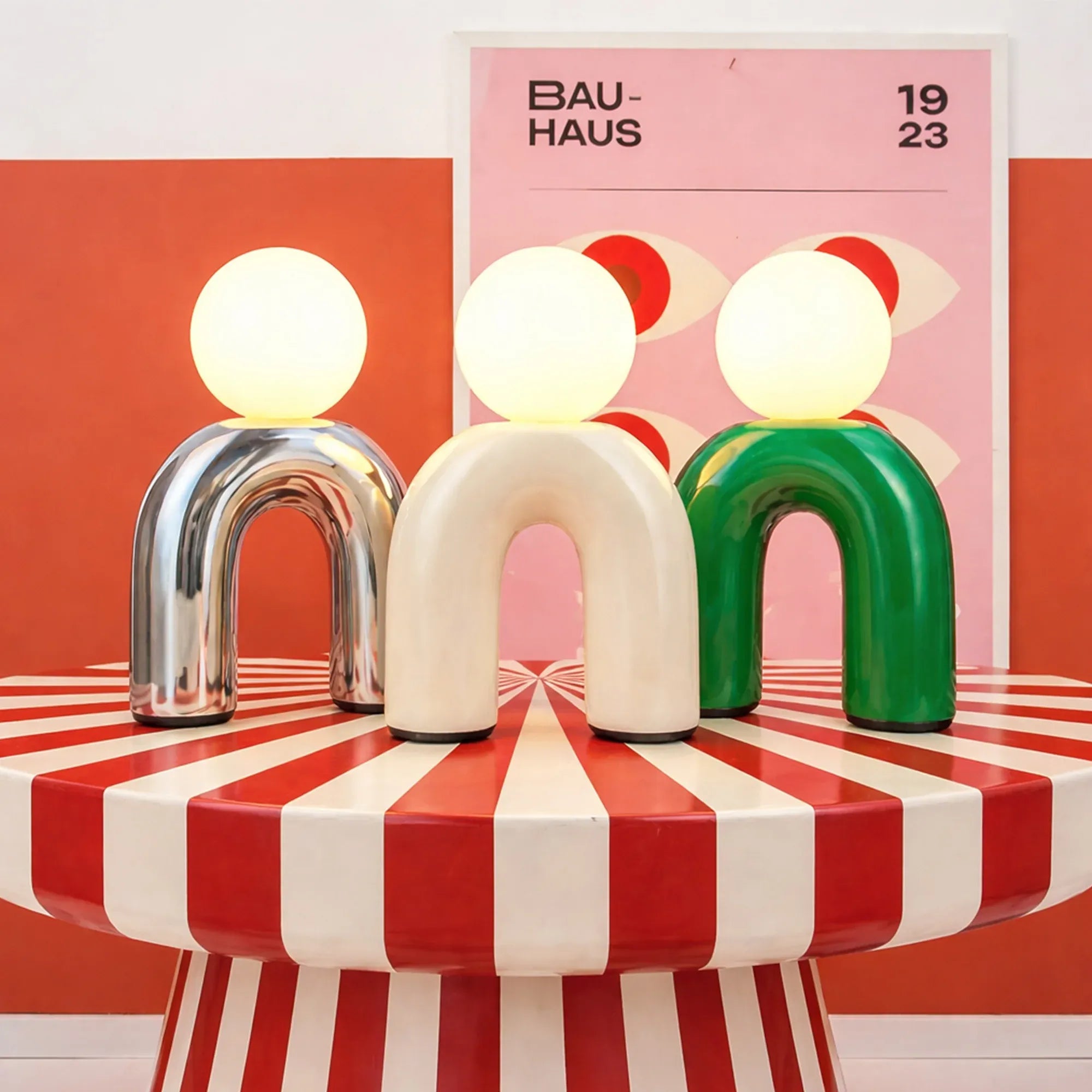 Mila Table Lamp - Cream