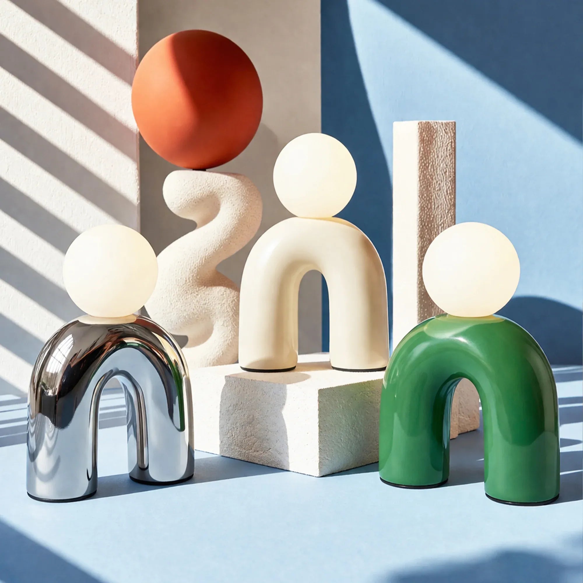 Mila Table Lamp - Cream
