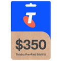 Telstra $350 Pre-Paid Sim Card - Starter Kit 12 Month Sim Card