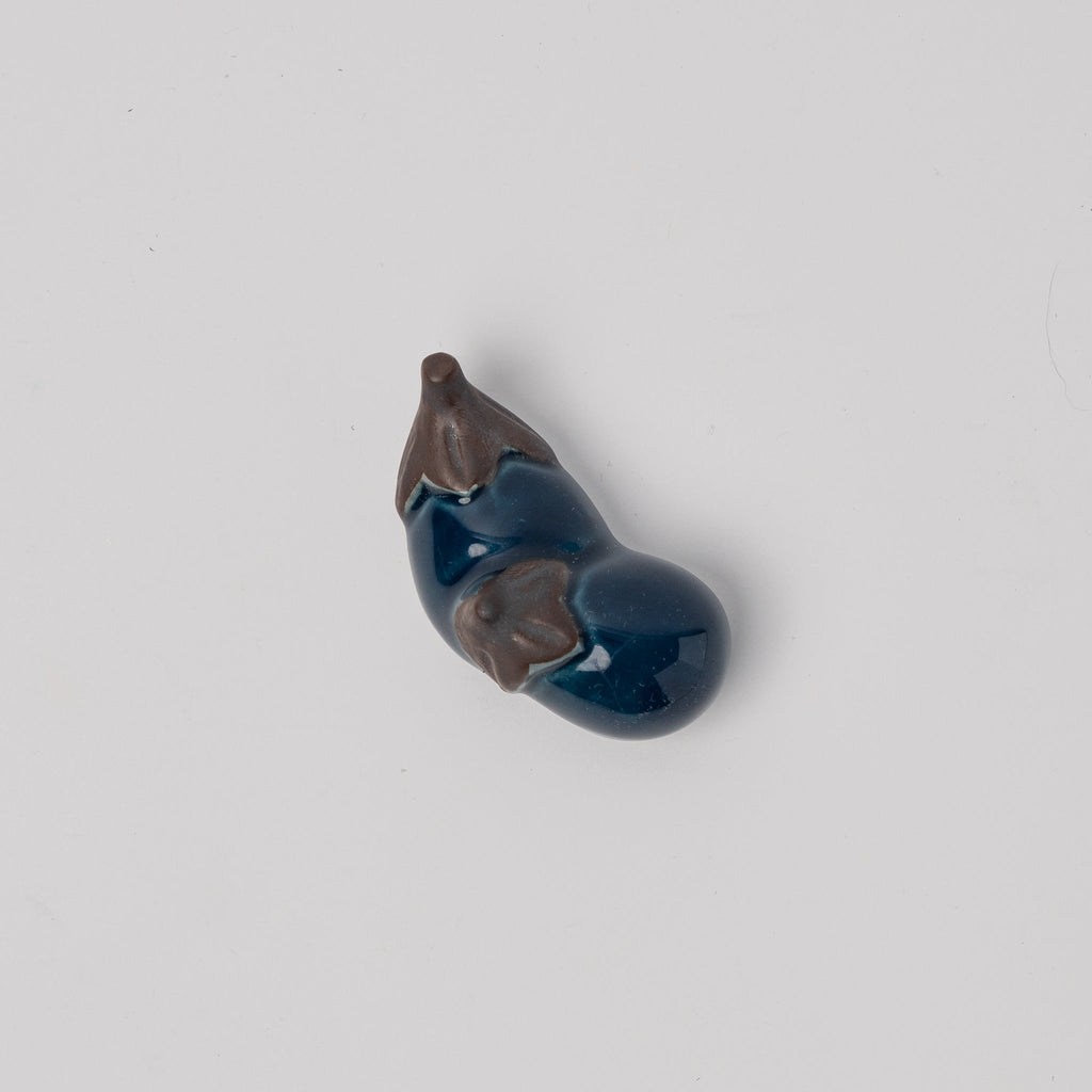 Chopstick Rest Blue Eggplant