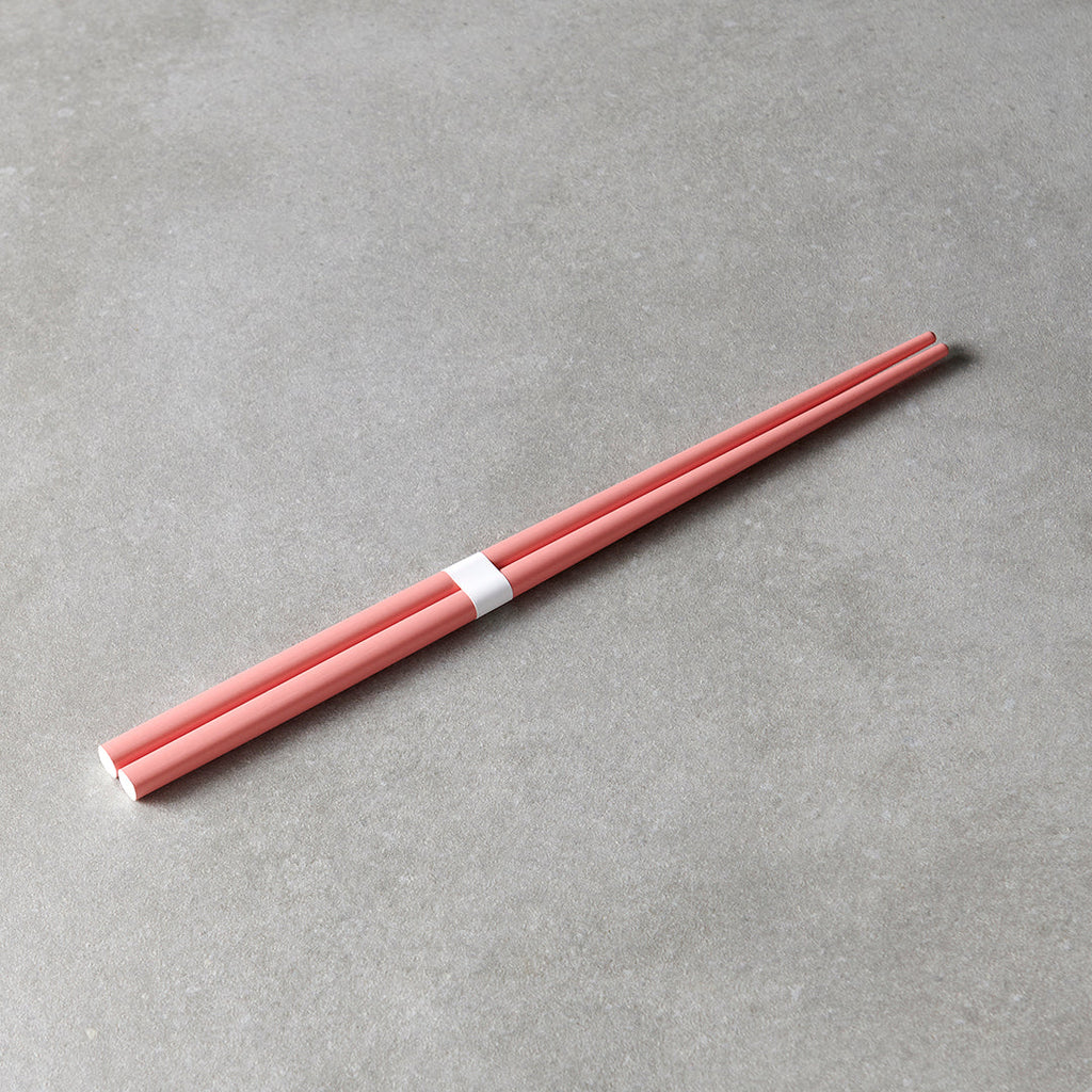 Chopsticks Lacquered Pink & White