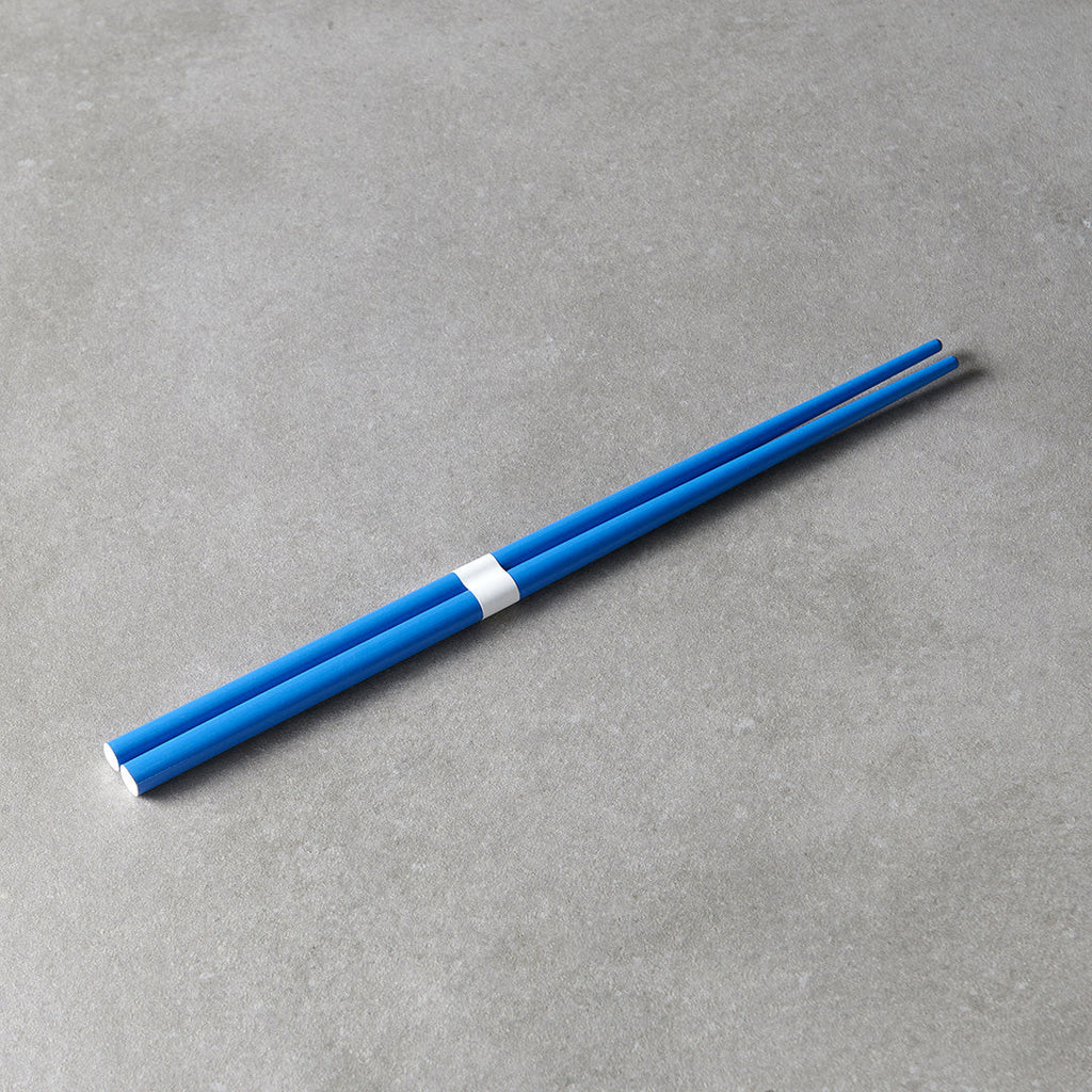 Chopsticks Lacquered Royal & White