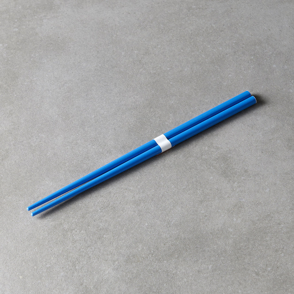 Chopsticks Lacquered Royal & White