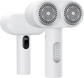 Dual-Head Electric Lint Remover - USB-C Rechargeable, LED Display, 3-Size Honeycomb Mesh(White)