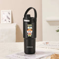 Black - Baby 3 30oz Ceramic-Lined Insulated Tumbler with Handle, 735ml Stainless Steel Travel Mug