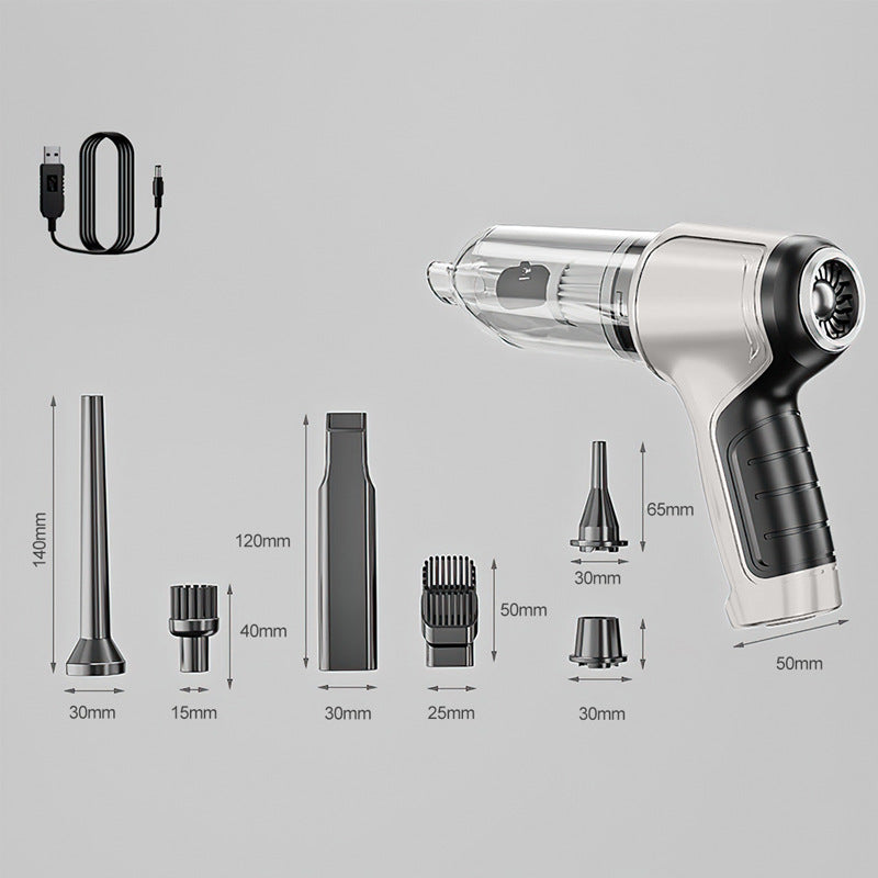 Grass green Multi-Functional Cordless Handheld Vacuum Cleaner - Powerful Blower & Inflator for Car and Home