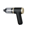Black Portable 2-in-1 Cordless Vacuum Duster Kit with 2 Attachments
