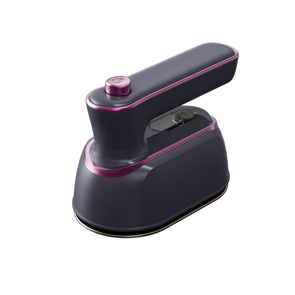 Grey Foldable Handheld Garment Steamer & Portable Steam Iron - 15g/min & 70ML Travel Steamer for Apartment Living and Holiday Trips